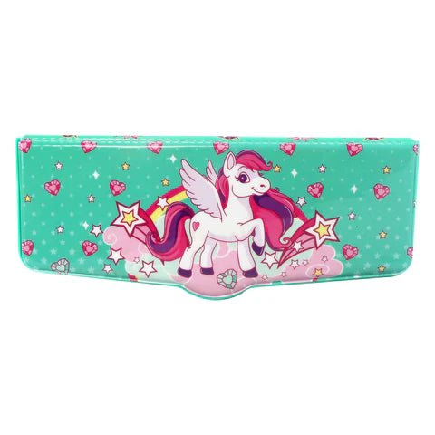 Smily Kiddos Multi Functional Pop Out Pencil Box - Star Unicorn Green - SK16001496
