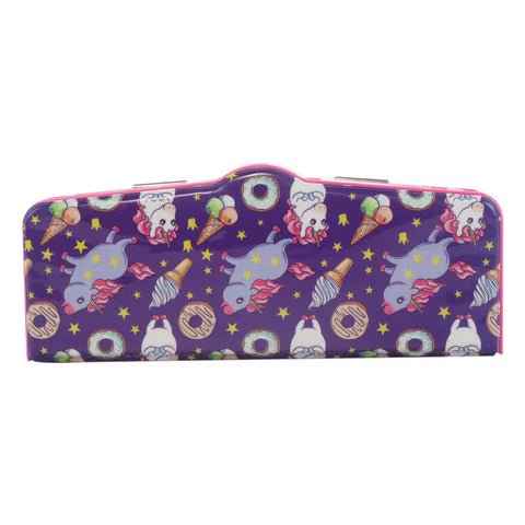Smily Kiddos Multi Functional Pop Out Pencil Box - Unicorn Ice Cream Purple - SK16001493