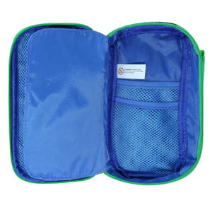 Smily Kiddos Multipurpose Pencil Case Crazy Robo Theme Blue - SK11003004