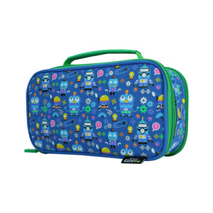 Smily Kiddos Multipurpose Pencil Case Crazy Robo Theme Blue - SK11003004