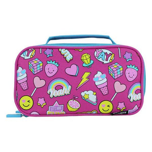 Smily Kiddos Multipurpose Pencil Case Fun Theme Pink - SK11003002