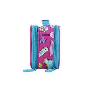 Smily Kiddos Multipurpose Pencil Case Fun Theme Pink - SK11003002