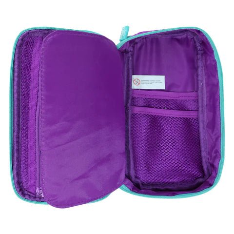 Smily Kiddos Multipurpose Pencil Case Rainbow Unicorn Theme Purple - SK11003005