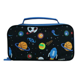 Smily Kiddos Multipurpose Pencil Case Space Theme Black - SK11003001
