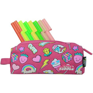 Smily Kiddos Playful Fun Theme Pencil Pouch – Pink - SK11003025