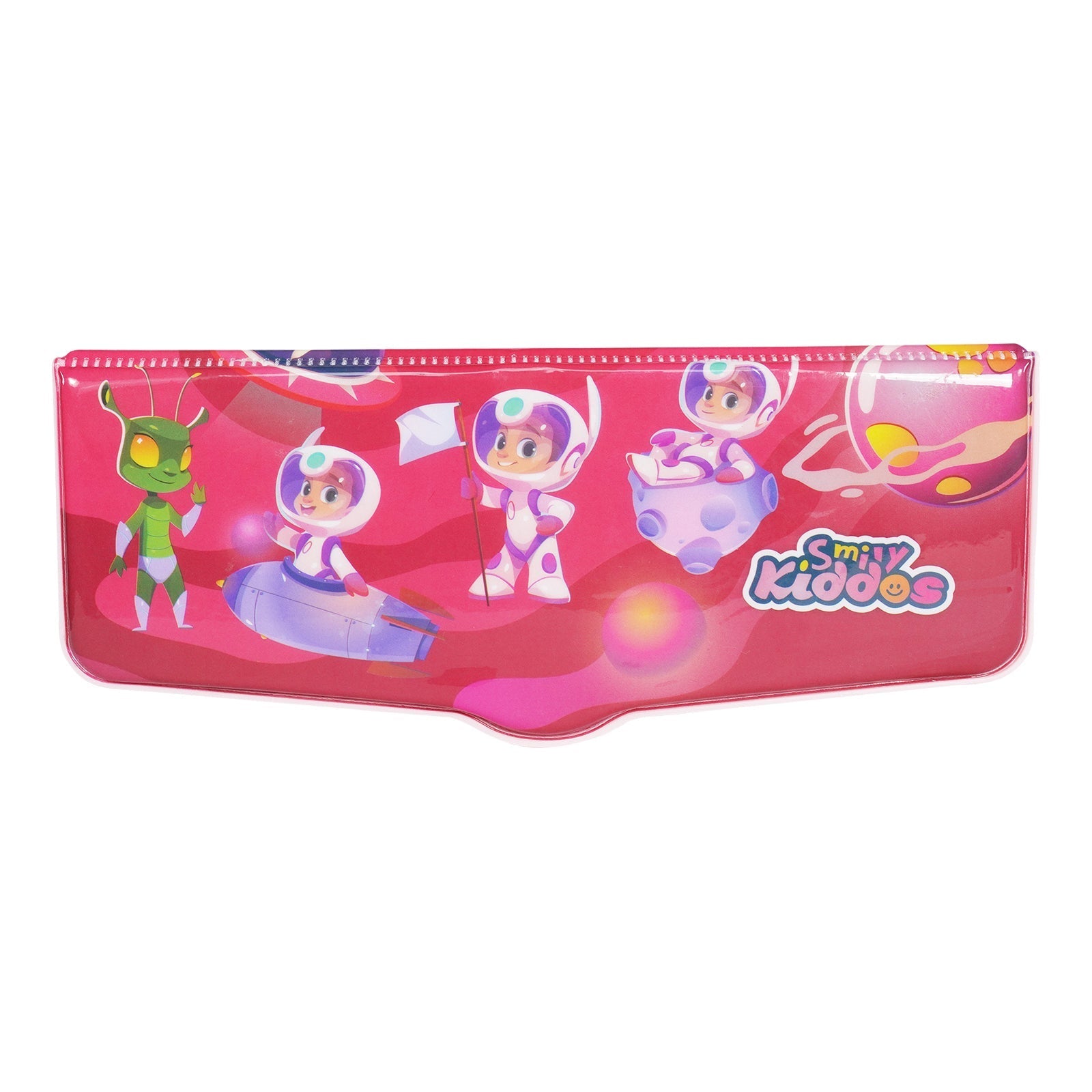 Smily Kiddos Pop Out Pencil Box – Astronaut Theme (Red) - Pencil Case