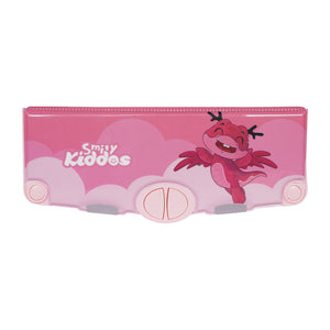 Smily Kiddos Pop Out Pencil Box – Axolotl Theme (Pink) - Pencil Case
