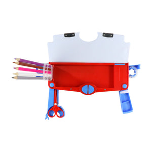 Smily Kiddos Pop Out Pencil box Police Theme - Blue - Stationery
