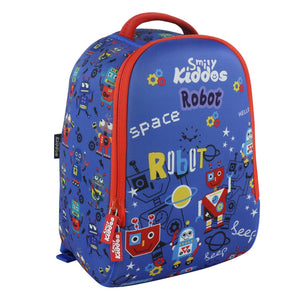 Smily Kiddos Preschool Backpack Robot Theme - School Bag