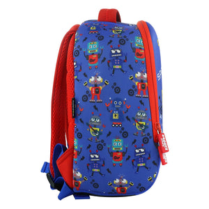 Smily Kiddos Preschool Backpack Robot Theme - School Bag