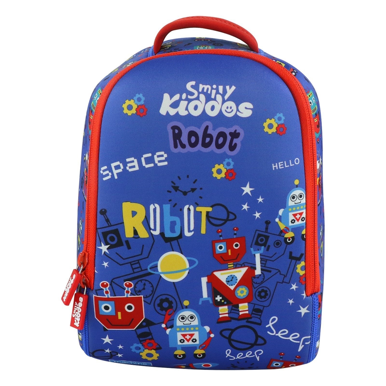 Smily Kiddos Preschool Backpack Robot Theme - SK16001631
