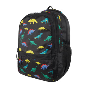 Smily Kiddos Rage Dino Adventure Backpack – Black - School Bag