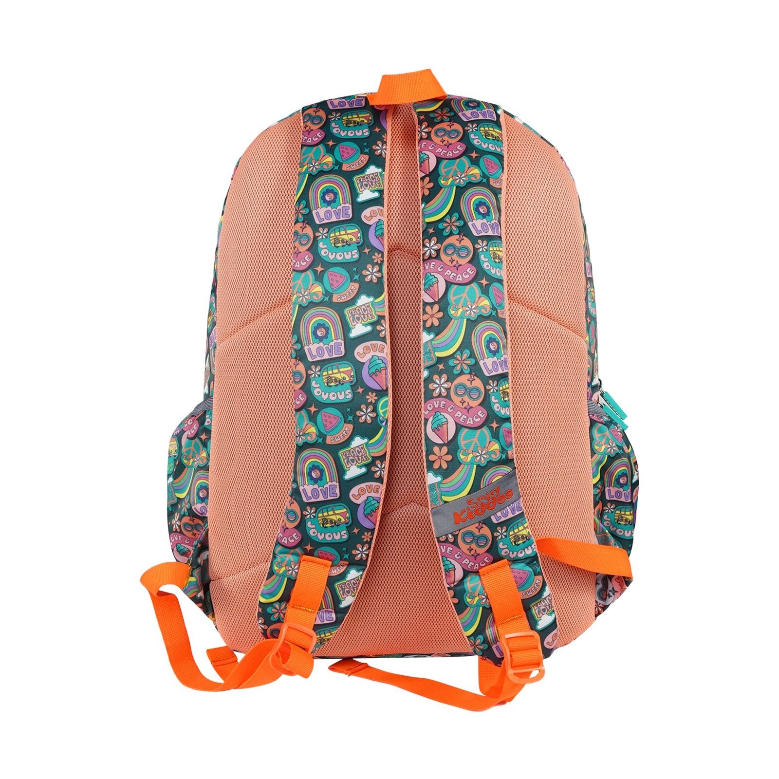 Smily Kiddos Rainbow Cruiser Backpack - Green - School Bag