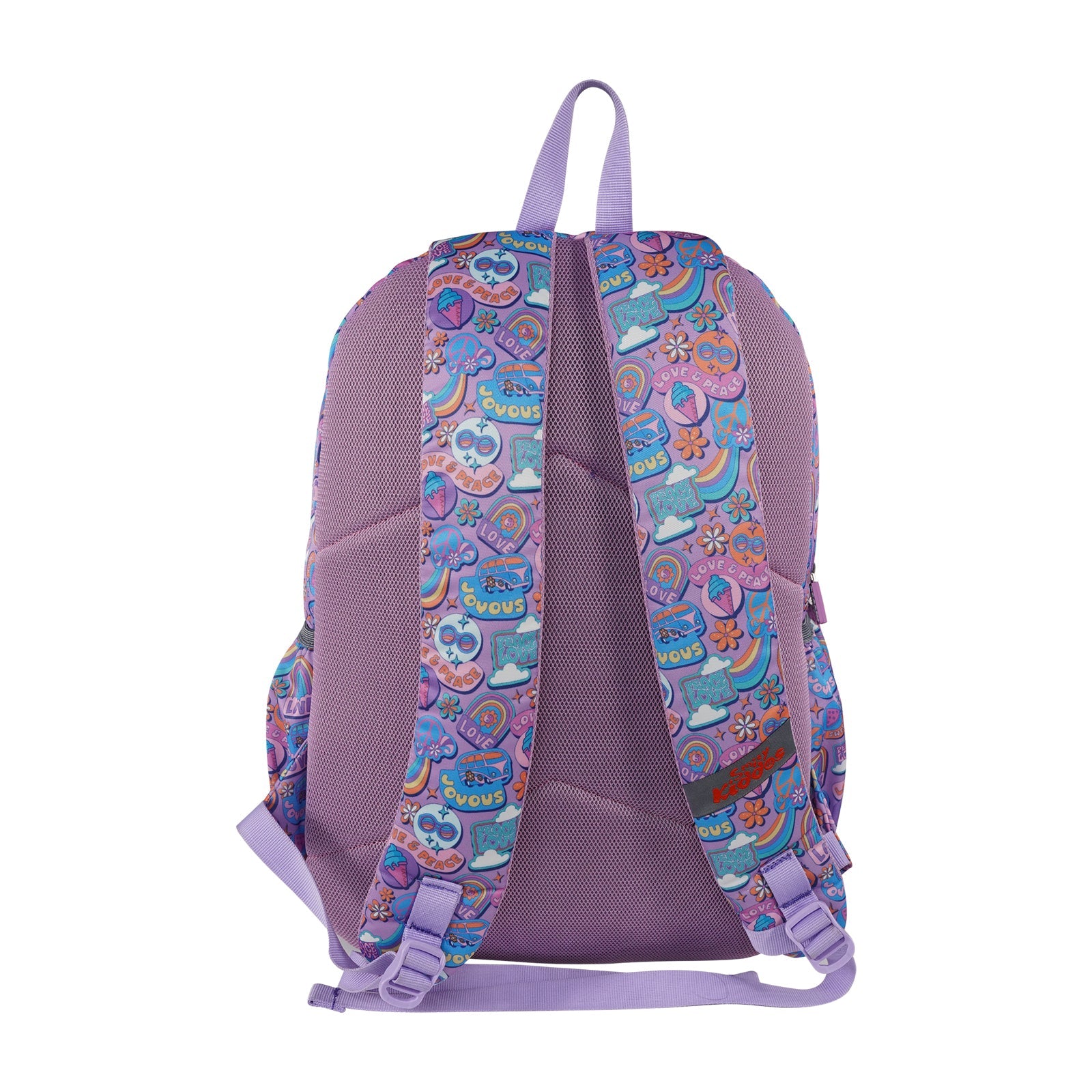 Smily Kiddos Rainbow Cruiser Backpack - Purple - School Bag