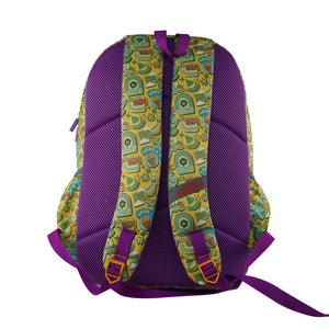 Smily Kiddos Rainbow Cruiser Backpack - Yellow - School Bag