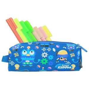 Smily Kiddos Robot Adventure Pencil Pouch – Blue - SK11003026