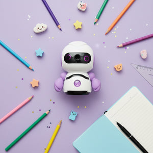 Smily Kiddos Robot Pencil Sharpener | The Mom Store - Purple Stationery