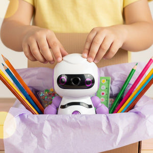 Smily Kiddos Robot Pencil Sharpener | The Mom Store - Purple Stationery