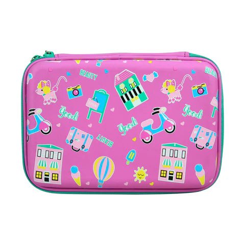 Smily Kiddos Scented Hardtop Pencil Box Purple - SK11001028