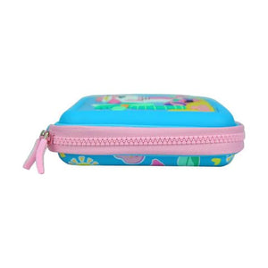 Smily Kiddos Scented Hardtop Single Compartment Pencil Case - Light Blue - SK11001029