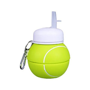 Smily Kiddos Silicon Expandable & Foldable Tennis Ball Silicon Water Bottle - SK16001812