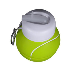 Smily Kiddos Silicon Expandable & Foldable Tennis Ball Silicon Water Bottle - SK16001812