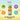 Smily Kiddos Silky Gel Crayons 12 Colors - Lion Theme Kids Stationery