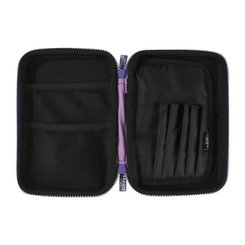 Smily Kiddos Single compartment eva pencil case - Bull Dog - Purple - SMK16001574