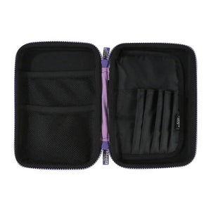 Smily Kiddos Single compartment eva pencil case - Bull Dog - Purple - SMK16001574