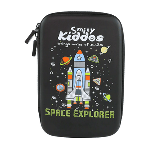 Smily Kiddos Single compartment Eva pencil case - Space Explorer Black - SMK16001571