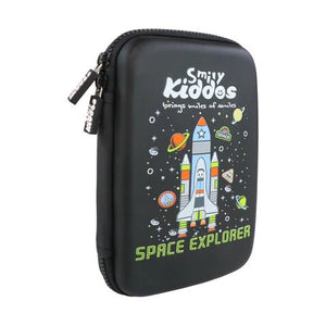 Smily Kiddos Single compartment Eva pencil case - Space Explorer Black - SMK16001571