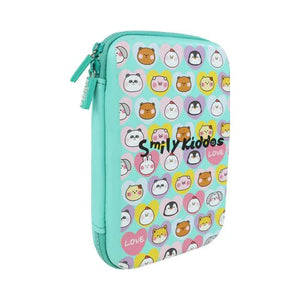 Smily Kiddos Single Compartment Eva Pencil Cute Animals - Multicolor - SMK16001591