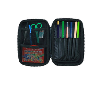 Smily Kiddos Single Compartment Eva Pencil Dancing Dino - Black - Stationery