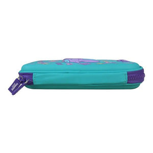 Smily Kiddos Single Compartment pencil case v2 unicorn theme green - SK16001679