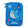 Smily Kiddos Single Compartment Pencil Case V3 | Baby Shark Theme - Blue - SK16001851