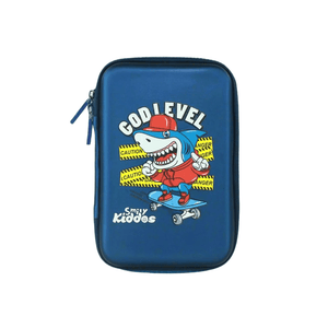 Smily kiddos Single Compartment Skater Shark - Navy Blue - SMK16001548