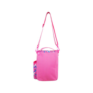 Smily Kiddos Sky Unicorn Strap Lunch Bag V3 | Insulated Lunch Bag for Kids | Durable, Spacious & Trendy – Pink - Lunch Bags