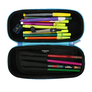 Smily Kiddos Small Pencil case - Dino - Light blue - Stationery