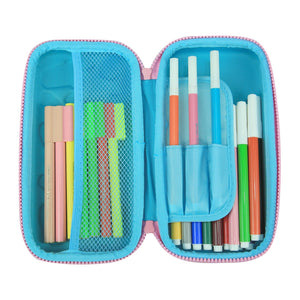 Smily Kiddos Small Pencil Case Pink - Stationery