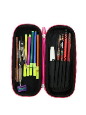 Smily Kiddos Small Solid Pencil Case - Pink - SMK16001523