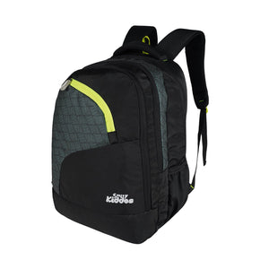 Smily Kiddos Smarty Backpack – Black & Neon Green - MK11002293