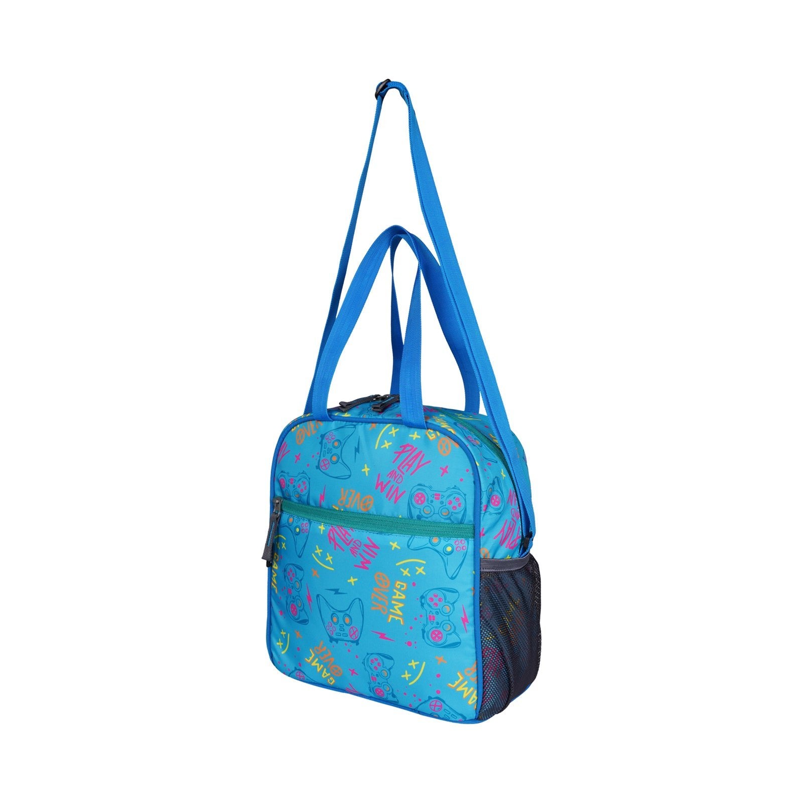 Smily Kiddos SMK Joy Lunch Bag Senior – Sonic Theme | Blue | Insulated Lunch Bag for Kids, Teens & Adults - MK11002290