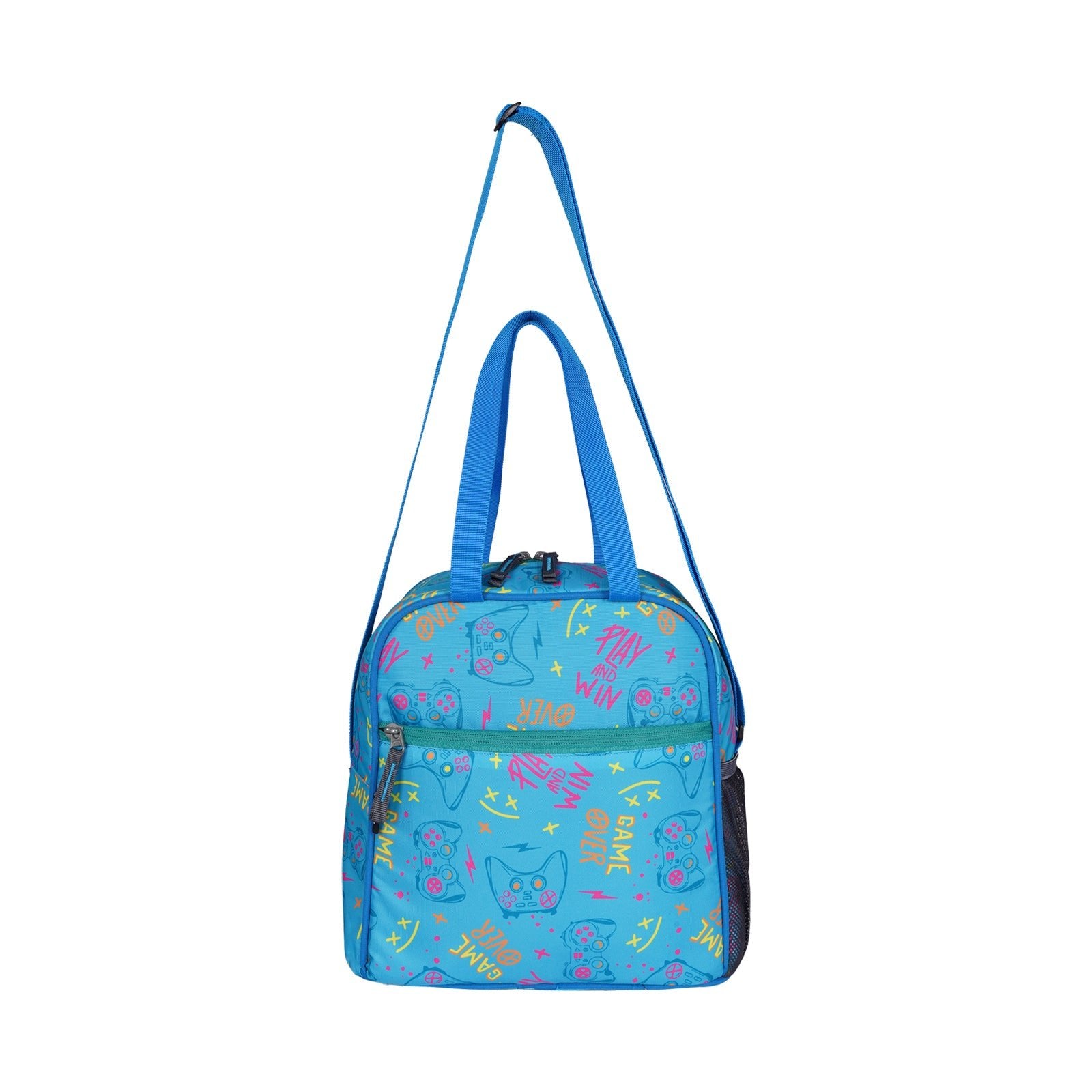 Smily Kiddos SMK Joy Lunch Bag Senior – Sonic Theme | Blue | Insulated Lunch Bag for Kids, Teens & Adults - MK11002290