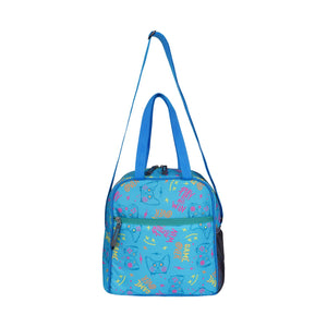 Smily Kiddos SMK Joy Lunch Bag Senior – Sonic Theme | Blue | Insulated Lunch Bag for Kids, Teens & Adults - MK11002290