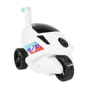 Smily Kiddos Space Car Pencil Sharpener | The Mom Store - Light Blue Stationery