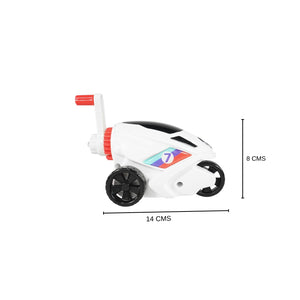 Smily Kiddos Space Car Pencil Sharpener | The Mom Store - Red Stationery