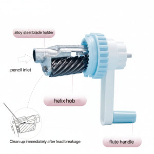 Smily Kiddos Space Car Pencil Sharpener | The Mom Store - Light Blue Stationery