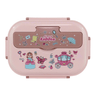 Smily kiddos Stainless Princess Theme Lunch Box - Pink - Large - SK16001792
