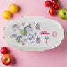 Smily kiddos Stainless Steel Lunch Box Small Unicorn Theme - Pink - SK16001798