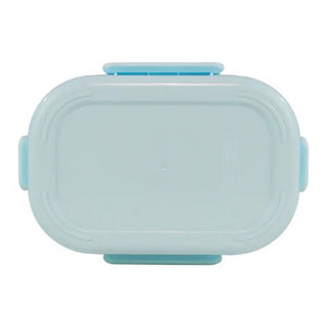 Smily kiddos Stainless Steel Skater Dino Theme Lunch Box - Light blue - medium - SK16001796